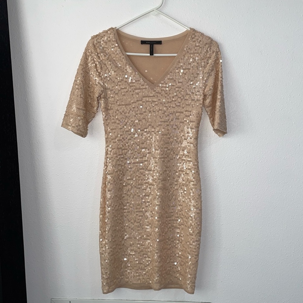 BCBG sequin dress